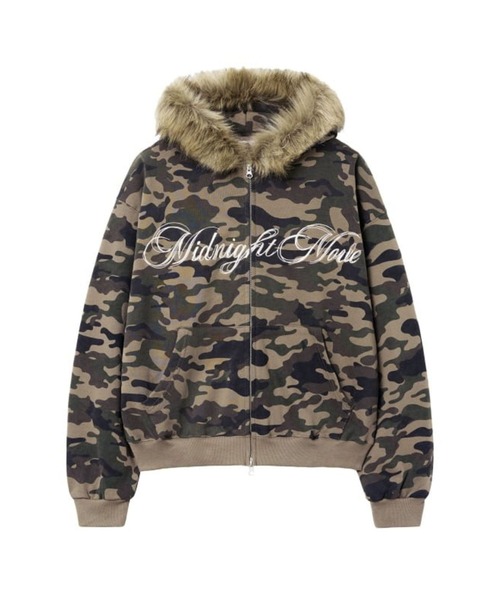 Midnight Move／CAMOフードジップアップ（パーカー）｜Midnight Move