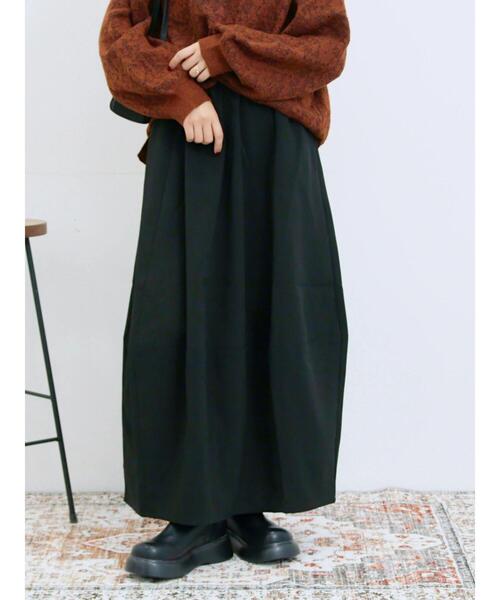 Samansa Mos2 blue(サマンサモスモスブルー)の「サイドゴアブーツ(ブーツ・レディース・ブラック/ダークブラウン・M/L)」の6枚目の写真