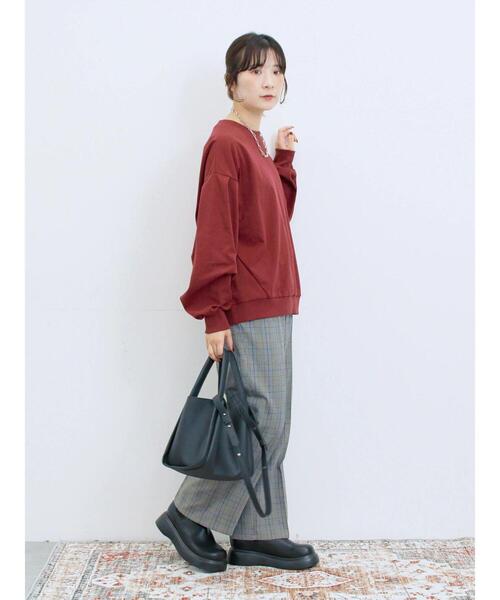 Samansa Mos2 blue(サマンサモスモスブルー)の「サイドゴアブーツ(ブーツ・レディース・ブラック/ダークブラウン・M/L)」の15枚目の写真