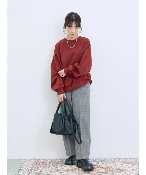 Samansa Mos2 blue(サマンサモスモスブルー)の「サイドゴアブーツ(ブーツ・レディース・ブラック/ダークブラウン・M/L)」の16枚目の写真