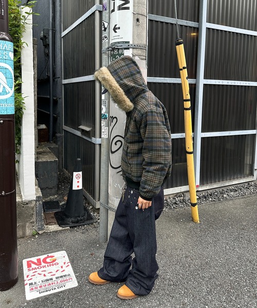 2WAY FAKEFUR HOOD ZIP BLOUSON／2WAYフェイクファーフードジップ