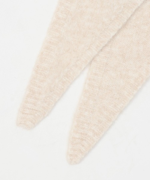 LAKOLE（ラコレ）の「サンカクストール / 589039（マフラー・レディース・オフホワイト/グレー・FREE）」の9枚目の写真