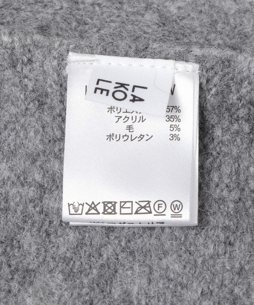 LAKOLE（ラコレ）の「サンカクストール / 589039（マフラー・レディース・オフホワイト/グレー・FREE）」の10枚目の写真