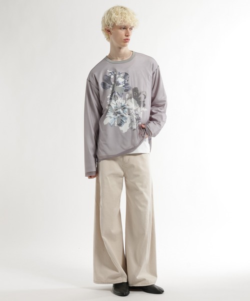 HARE（ハレ）の「【SET UP対応】3Dデニムパンツ(HARE)（デニムパンツ・メンズ・レッド/ブラック/グレー/ブルー系その他/ブラック系その他/グリーン/オフホワイト・SMALL/MEDIUM/LARGE）」の12枚目の写真