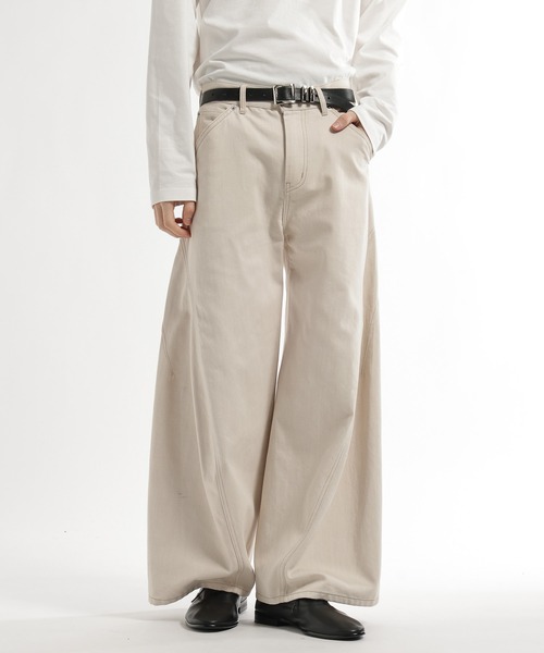 HARE（ハレ）の「【SET UP対応】3Dデニムパンツ(HARE)（デニムパンツ・メンズ・レッド/ブラック/グレー/ブルー系その他/ブラック系その他/グリーン/オフホワイト・SMALL/MEDIUM/LARGE）」の14枚目の写真