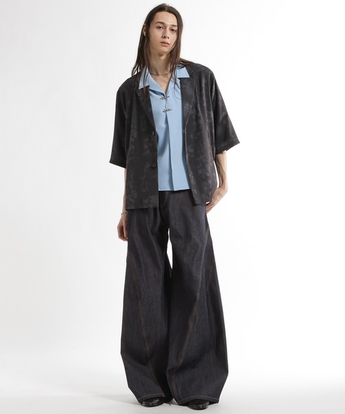 HARE（ハレ）の「【SET UP対応】3Dデニムパンツ(HARE)（デニムパンツ・メンズ・レッド/ブラック/グレー/ブルー系その他/ブラック系その他/グリーン/オフホワイト・SMALL/MEDIUM/LARGE）」の21枚目の写真