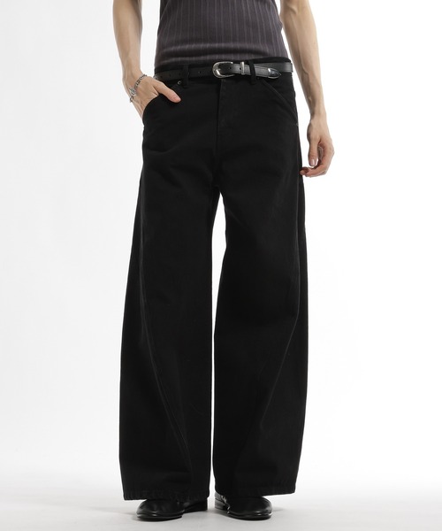 HARE（ハレ）の「【SET UP対応】3Dデニムパンツ(HARE)（デニムパンツ・メンズ・レッド/ブラック/グレー/ブルー系その他/ブラック系その他/グリーン/オフホワイト・SMALL/MEDIUM/LARGE）」の22枚目の写真