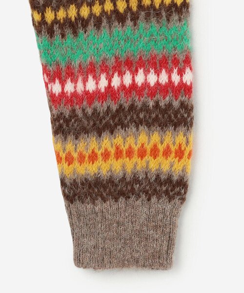 MONITALY（モニタリー）の「monitaly | フェアアイル ニットプルオーバー BROWN WOMEN（ニット/セーター・レディース・ブラウン系その他・XS）」の2枚目の写真