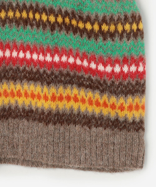 MONITALY（モニタリー）の「monitaly | フェアアイル ニットプルオーバー BROWN WOMEN（ニット/セーター・レディース・ブラウン系その他・XS）」の3枚目の写真