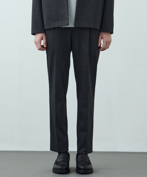 UNITED TOKYO（ユナイテッドトウキョウ）の「【Setup可】Warm Air サイドゴムスラックス ｜ウォッシャブル/ストレッチ/防シワ/速乾/軽量（その他パンツ・メンズ・ダークブラウン/ダークネイビー/ダークグレー・1/2/3）」の5枚目の写真