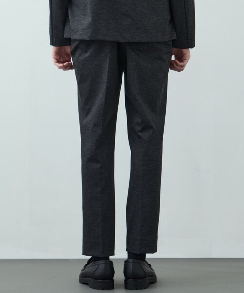 UNITED TOKYO（ユナイテッドトウキョウ）の「【Setup可】Warm Air サイドゴムスラックス ｜ウォッシャブル/ストレッチ/防シワ/速乾/軽量（その他パンツ・メンズ・ダークブラウン/ダークネイビー/ダークグレー・1/2/3）」の7枚目の写真