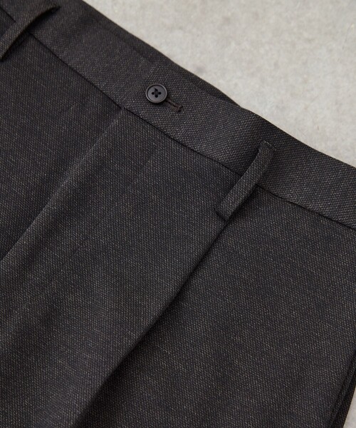 UNITED TOKYO（ユナイテッドトウキョウ）の「【Setup可】Warm Air サイドゴムスラックス ｜ウォッシャブル/ストレッチ/防シワ/速乾/軽量（その他パンツ・メンズ・ダークブラウン/ダークネイビー/ダークグレー・1/2/3）」の17枚目の写真