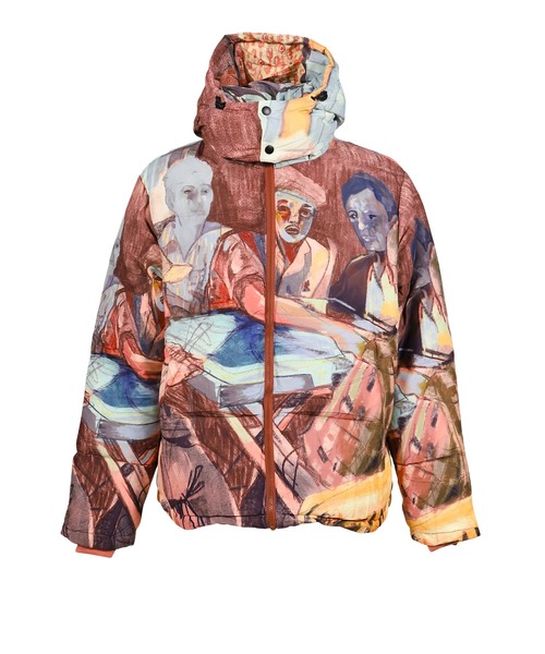 NUBIAN(ヌビアン)の「DOMINO PLAYERS PUFFER(その他アウター・メンズ・マルチ・MEDIUM/LARGE)」の1枚目の写真