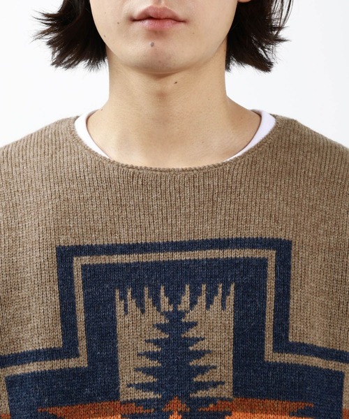 セール】【PENDLETON(ペンドルトン)】別注クルーネックニット（ニット