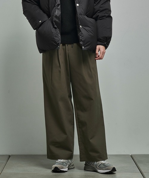 MARKAWARE/マーカウェア】別注 TRIPLE PLEATED EASY TROUSERS