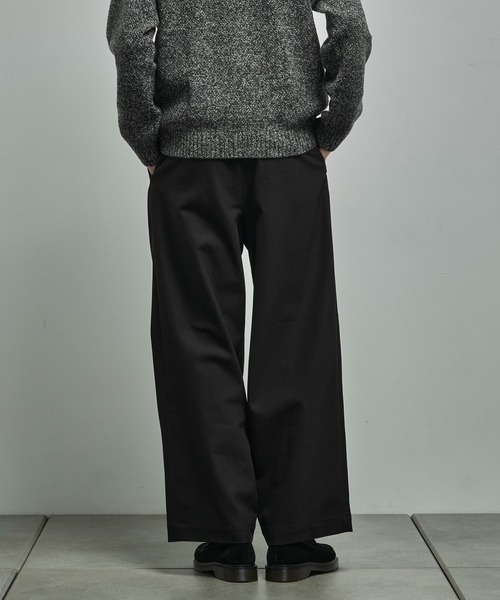 24SSマーカウェア TRIPLE PLEATED EASY TROUSERS MARKAWARE/マーカウェア】別注 TRIPLE PLEATED EASY TROUSERS