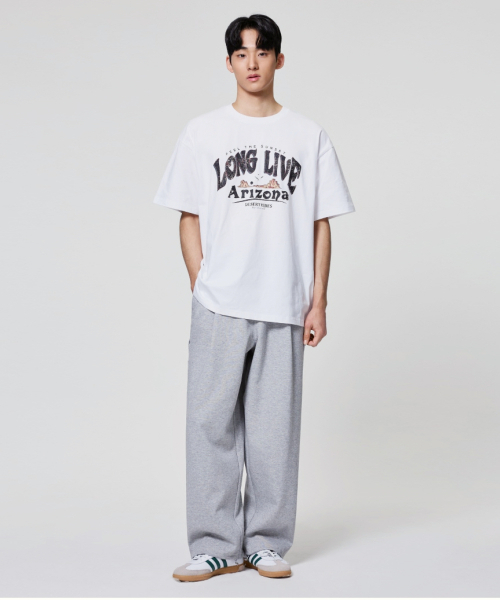 AGOD（エージーオーディー）の「アリゾナキャンピングレタリング半袖Tシャツ[ホワイト]（Tシャツ/カットソー・レディース・その他・SMALL/MEDIUM/LARGE）」の4枚目の写真