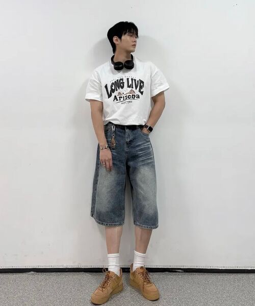 AGOD（エージーオーディー）の「アリゾナキャンピングレタリング半袖Tシャツ[ホワイト]（Tシャツ/カットソー・レディース・その他・SMALL/MEDIUM/LARGE）」の13枚目の写真