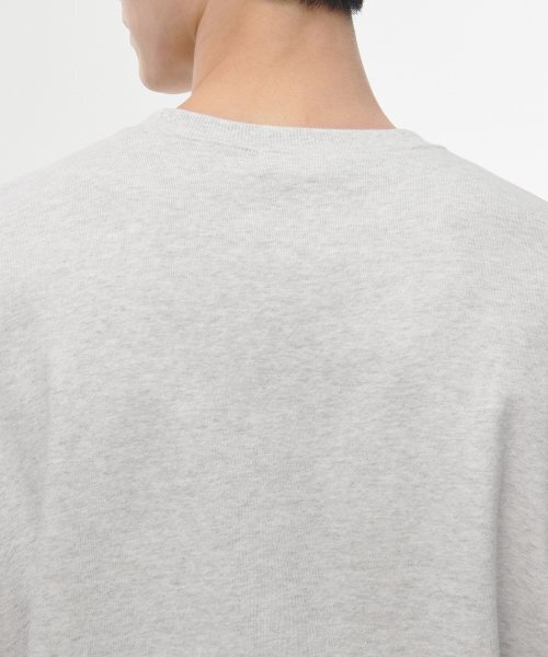 MUSINSA STANDARD（ムシンサスタンダード）の「スウェットシャツ [メランジライトグレー]（スウェット・メンズ・その他・MEDIUM/LARGE/X-LARGE/XX-LARGE/XXX-LARGE/SMALL）」の4枚目の写真