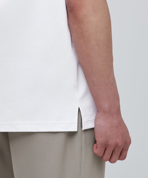 MUSINSA STANDARD（ムシンサスタンダード）の「リラックスドスリーブレストップ [ホワイト]（Tシャツ/カットソー・メンズ・その他・SMALL/MEDIUM/LARGE/X-LARGE/XX-LARGE/XXX-LARGE）」の7枚目の写真