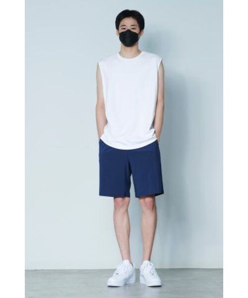 MUSINSA STANDARD（ムシンサスタンダード）の「リラックスドスリーブレストップ [ホワイト]（Tシャツ/カットソー・メンズ・その他・SMALL/MEDIUM/LARGE/X-LARGE/XX-LARGE/XXX-LARGE）」の16枚目の写真