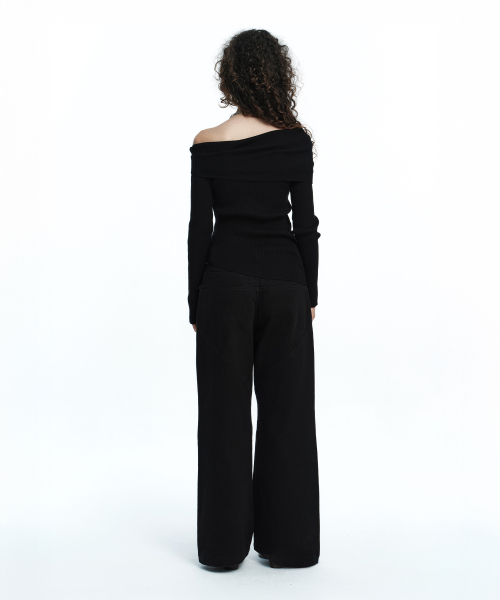 ROUGHNECK（ラフネック）の「Washing Panel Stitch Pants Black（その他パンツ・レディース・その他・SMALL/MEDIUM）」の4枚目の写真