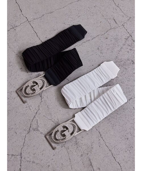 セール】GDラインストーンバンテージベルト（ベルト）｜GYDA（ジェイダ