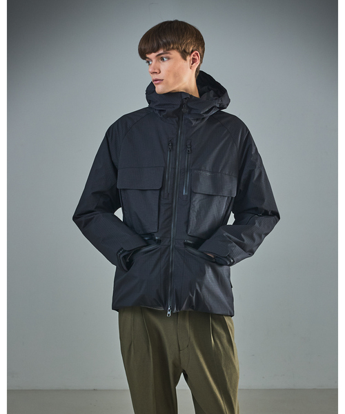 CAPE HORN】ANTARTICA シンサレート中綿ブルゾン / フーデットダウン