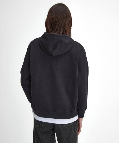 Kinetics(キネティクス)の「Barbour Nicholas Oversized Hoodie(バブアー ニコラス オーバーサイズ フード パーカー)(パーカー・メンズ・ブラック系・38/40/42)」の3枚目の写真
