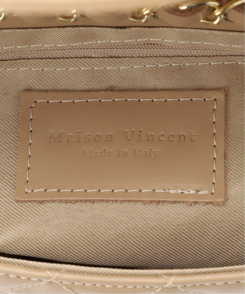 maison-vincent(メゾンヴァンサン)の「《追加2》Maison Vincent/メゾンヴァンサン チェーンバッグ(ショルダーバッグ・レディース・ブラック/ベージュ・FREE)」の11枚目の写真