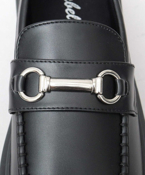 glabella(グラベラ)の「クッションソール モカシンビットローファー(ローファー・メンズ・ブラック・SS/S/M/L)」の7枚目の写真