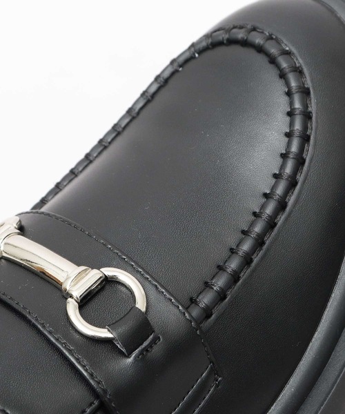 glabella(グラベラ)の「クッションソール モカシンビットローファー(ローファー・メンズ・ブラック・SS/S/M/L)」の8枚目の写真