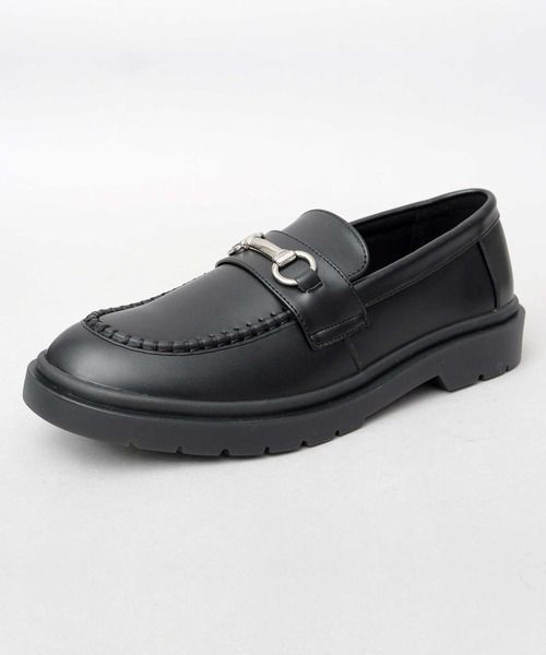 glabella(グラベラ)の「クッションソール モカシンビットローファー(ローファー・メンズ・ブラック・SS/S/M/L)」の9枚目の写真