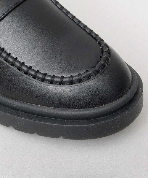 glabella(グラベラ)の「クッションソール モカシンビットローファー(ローファー・メンズ・ブラック・SS/S/M/L)」の10枚目の写真