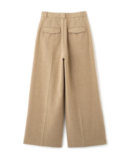 ETRE TOKYO(エトレトウキョウ)の「ウールツイルセミワイドパンツ(その他パンツ・レディース・ベージュ/ネイビー・S/M)」の10枚目の写真