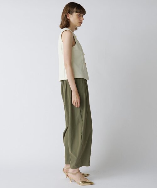 Drawing Numbers(ドローイング ナンバーズ)の「【Drawing Numbers】シャンブレーカーブワイドパンツ(その他パンツ・レディース・キャメル/カーキ/ブラック・40/38)」の21枚目の写真