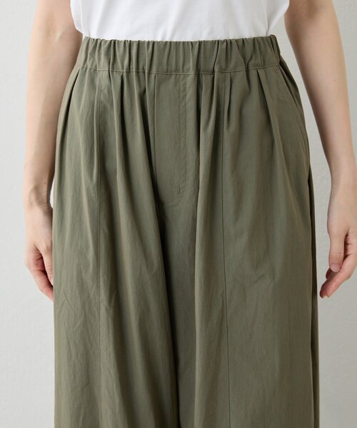 Drawing Numbers(ドローイング ナンバーズ)の「【Drawing Numbers】シャンブレーカーブワイドパンツ(その他パンツ・レディース・キャメル/カーキ/ブラック・40/38)」の14枚目の写真