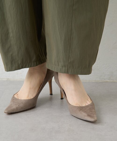 Drawing Numbers(ドローイング ナンバーズ)の「【Drawing Numbers】シャンブレーカーブワイドパンツ(その他パンツ・レディース・キャメル/カーキ/ブラック・40/38)」の16枚目の写真