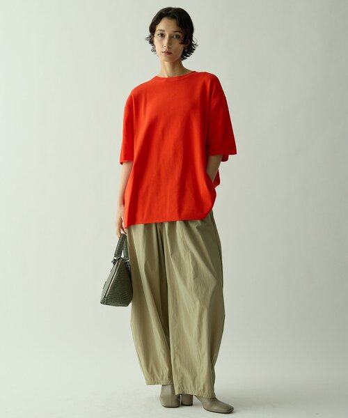 Drawing Numbers(ドローイング ナンバーズ)の「【Drawing Numbers】シャンブレーカーブワイドパンツ(その他パンツ・レディース・キャメル/カーキ/ブラック・40/38)」の10枚目の写真