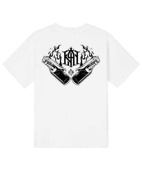 KAN6312(カン6312)の「KTW0116 レボリューション軍 半袖Tシャツ - ホワイト(Tシャツ/カットソー・メンズ・その他・SMALL/MEDIUM/LARGE/X-LARGE)」の1枚目の写真