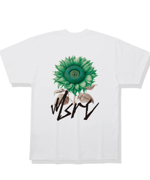 サンフラワーミックスグリーンTシャツホワイト