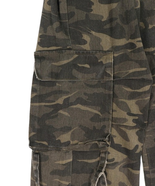 ANAP（アナップ）の「カモフラージュ ワイドレッグ デザイン カーゴパンツ（カーゴパンツ・レディース・カーキ・S/M）」の12枚目の写真