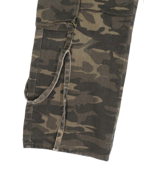 ANAP（アナップ）の「カモフラージュ ワイドレッグ デザイン カーゴパンツ（カーゴパンツ・レディース・カーキ・S/M）」の13枚目の写真