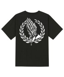KTB0194 スカルハンド 半袖Tシャツ ブラック