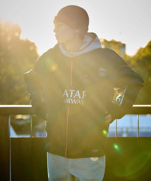 PARIS SAINT-GERMAIN(パリサンジェルマン)の「【Paris Saint-Germain / パリ・サン=ジェルマン】 JP Vintage Scarf Bomber(MA-1・メンズ・ブラック/カーキ・LARGE/MEDIUM)」の19枚目の写真