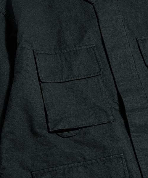 ESPIONAGE（エスピオナジ）の「Washed CN BDU Jacket Black（ミリタリージャケット・レディース・その他・MEDIUM/LARGE/X-LARGE）」の6枚目の写真