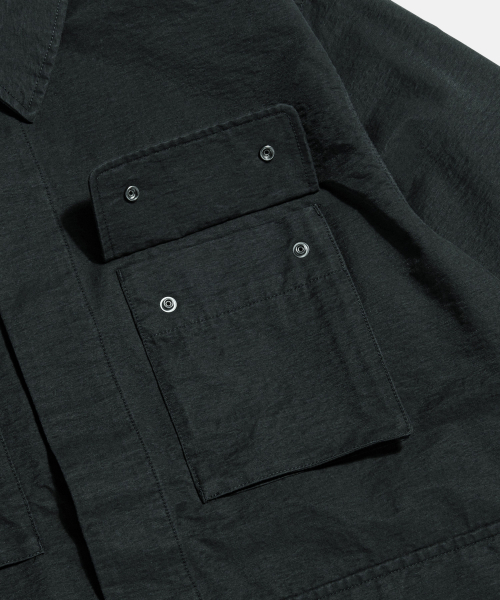 ESPIONAGE（エスピオナジ）の「Washed CN BDU Jacket Black（ミリタリージャケット・レディース・その他・MEDIUM/LARGE/X-LARGE）」の7枚目の写真