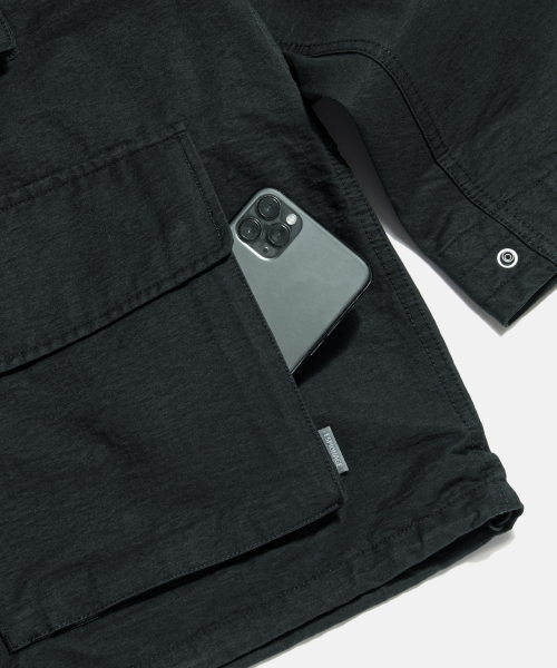 ESPIONAGE（エスピオナジ）の「Washed CN BDU Jacket Black（ミリタリージャケット・レディース・その他・MEDIUM/LARGE/X-LARGE）」の9枚目の写真