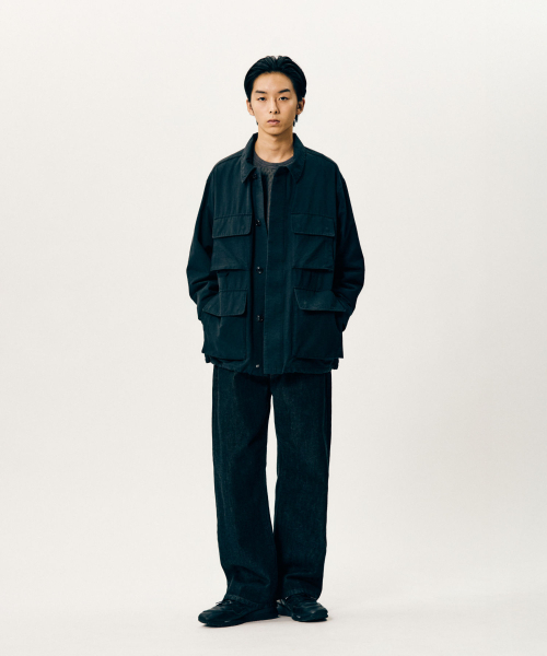 ESPIONAGE（エスピオナジ）の「Washed CN BDU Jacket Black（ミリタリージャケット・レディース・その他・MEDIUM/LARGE/X-LARGE）」の16枚目の写真