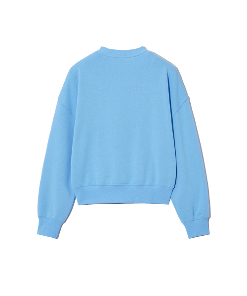 YALE（イェール）の「WOMENS 2 TONE ARCH CROP SWEATSHIRT PALE BLUE（スウェット・レディース・その他・MEDIUM/SMALL）」の2枚目の写真
